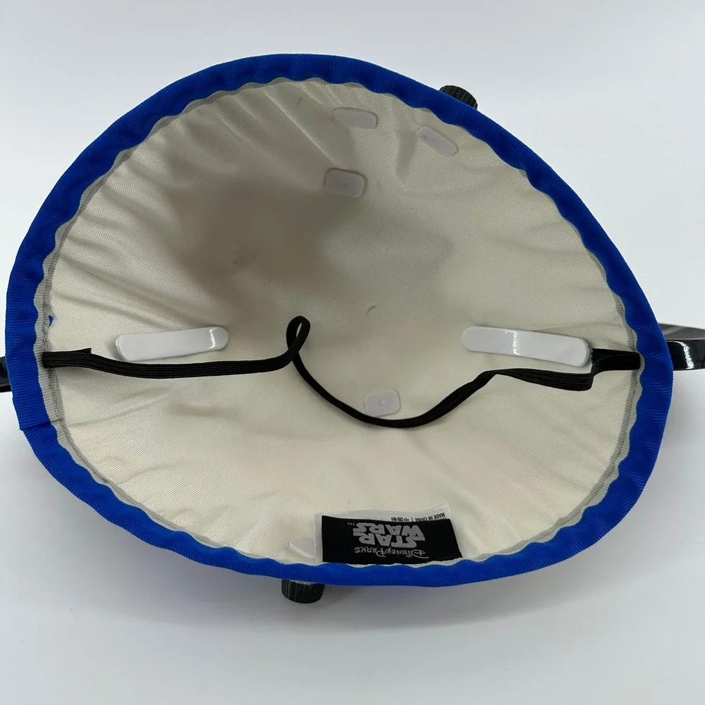 Disney Parks Star Wars R2-D2 Mickey Mouse Ear Hat Youth Blue Silver 54cm